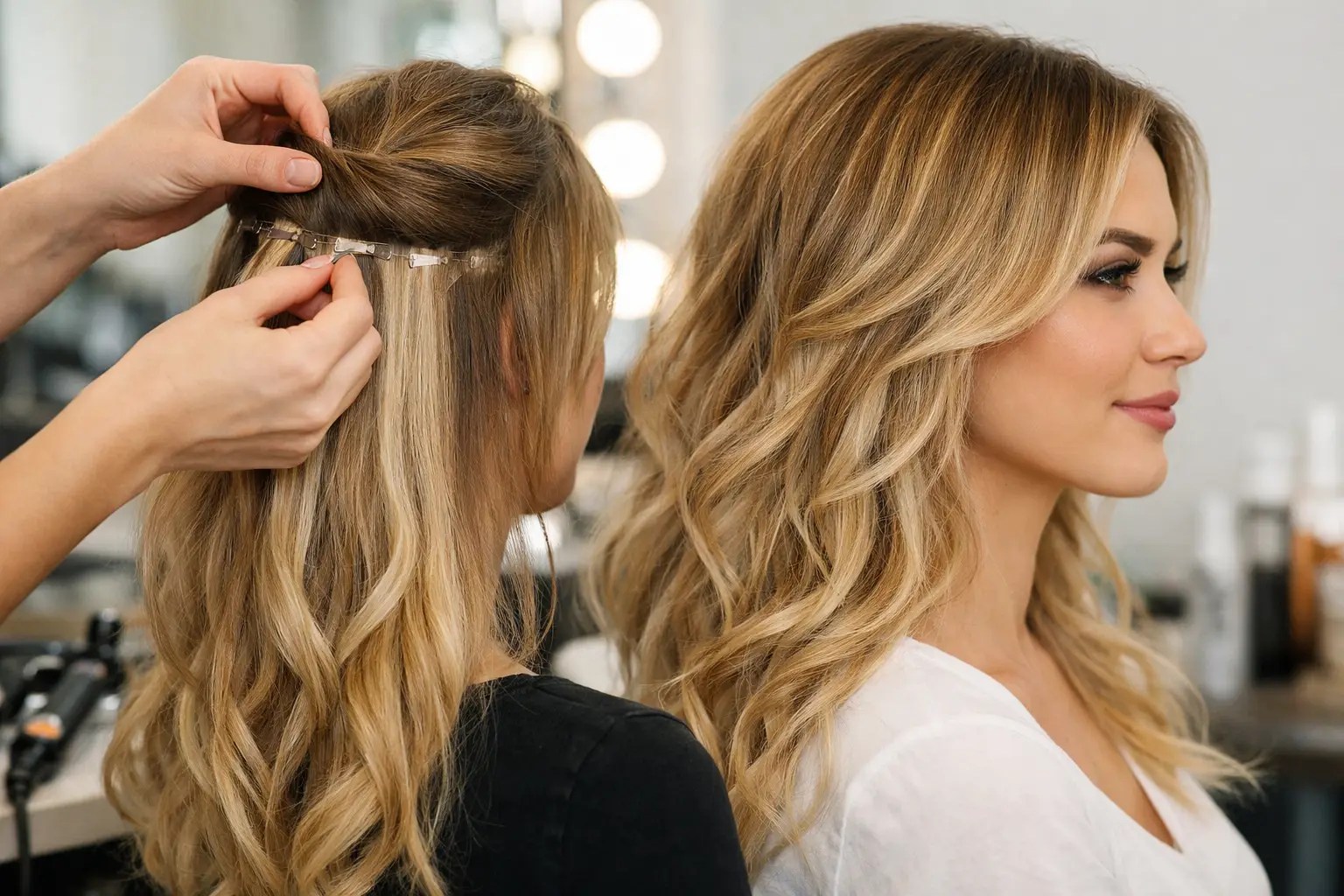 How to Style Hair Extensions for a Flawless Blend