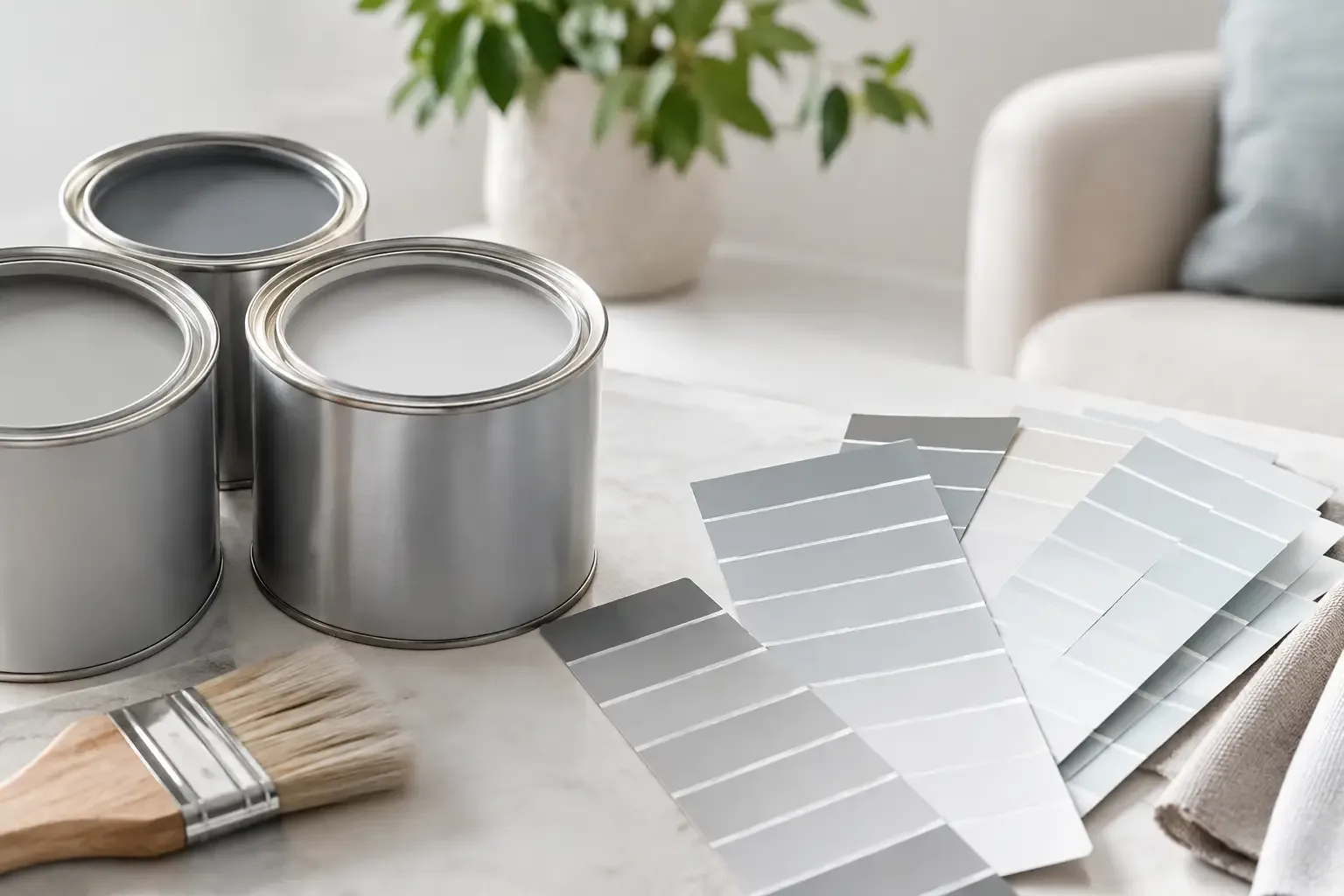Gray Blending Techniques for Soft, Modern Color