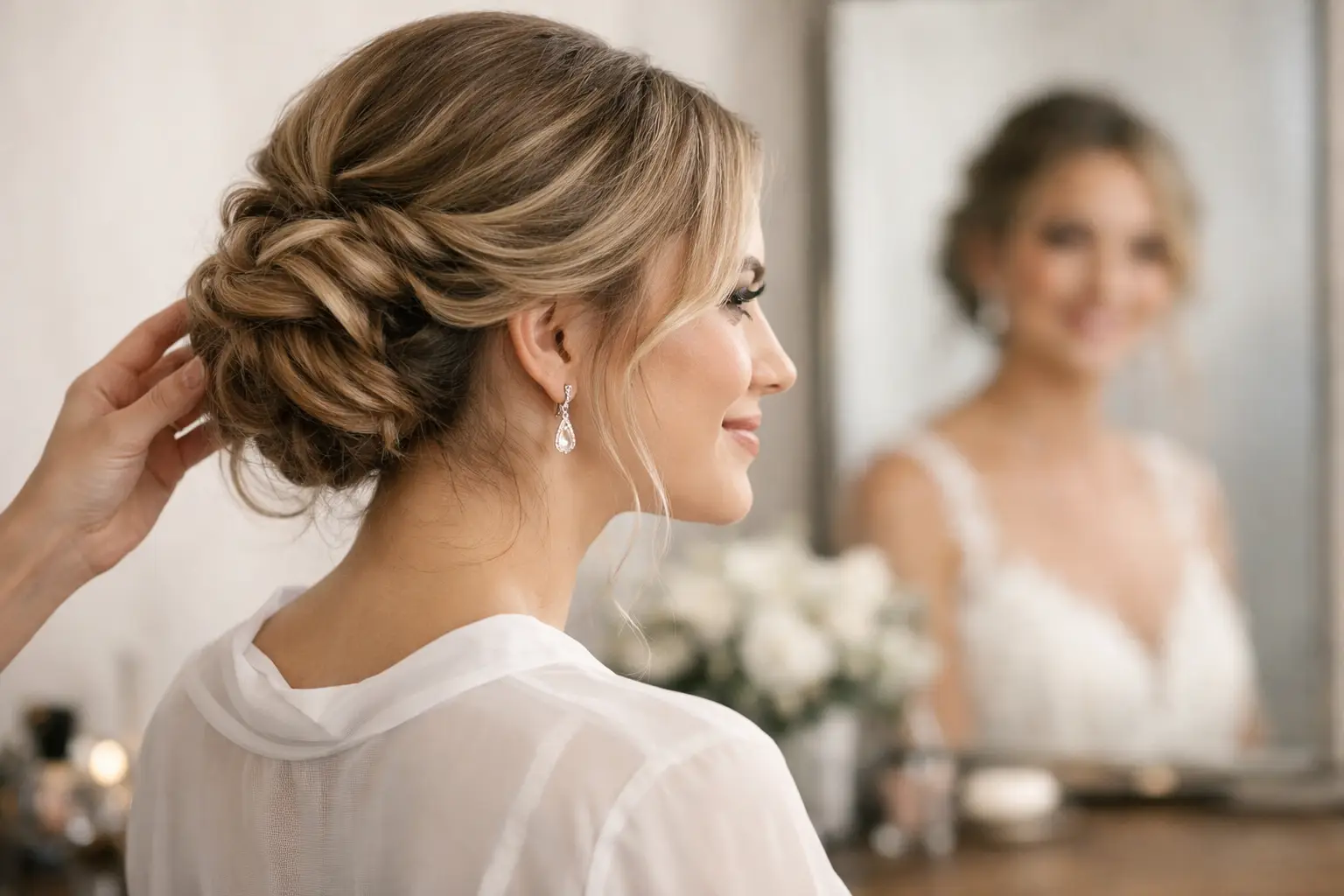 How to Choose a Bridal Updo That Feels Like You