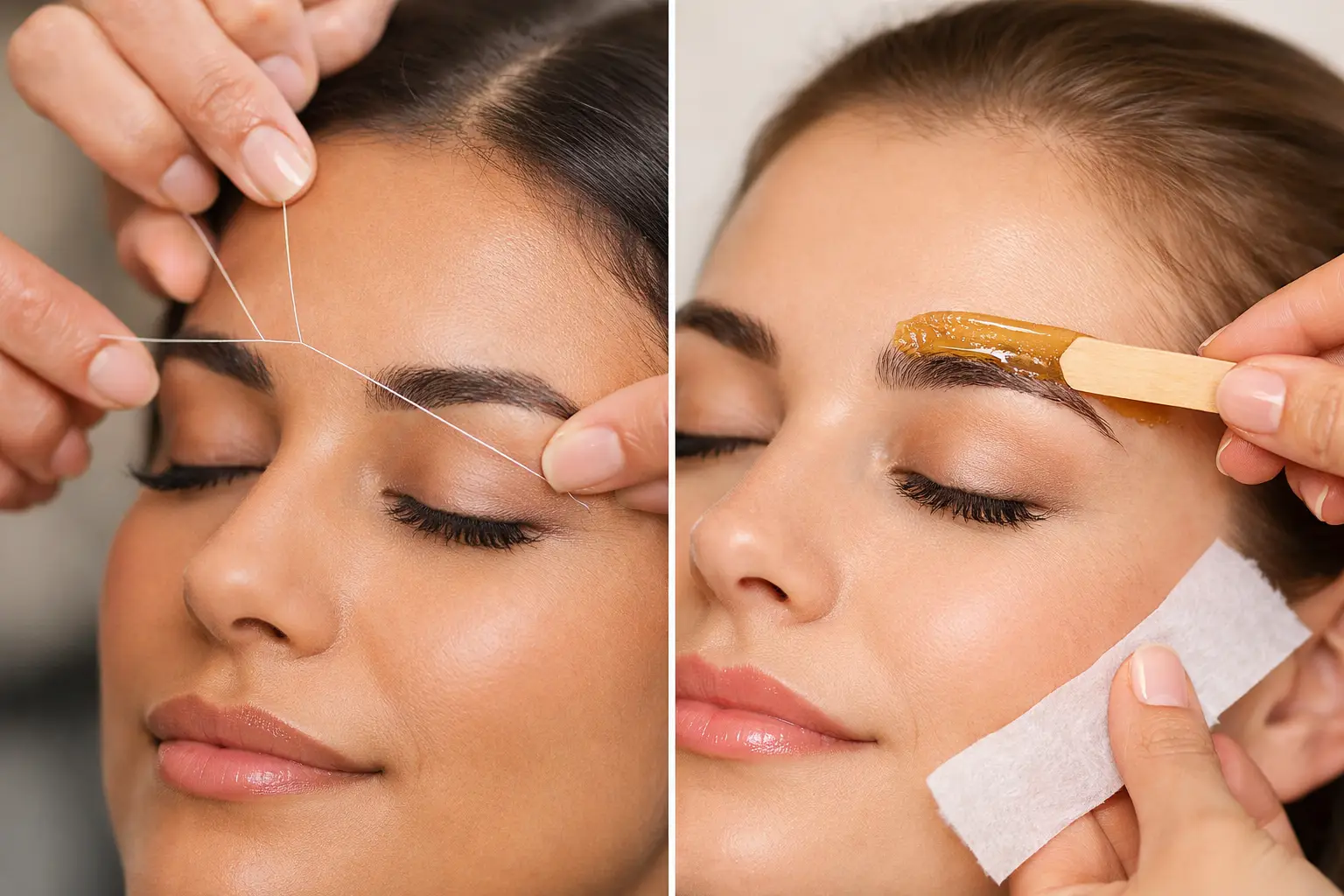 Threading vs Waxing Eyebrows: Which Fits You?