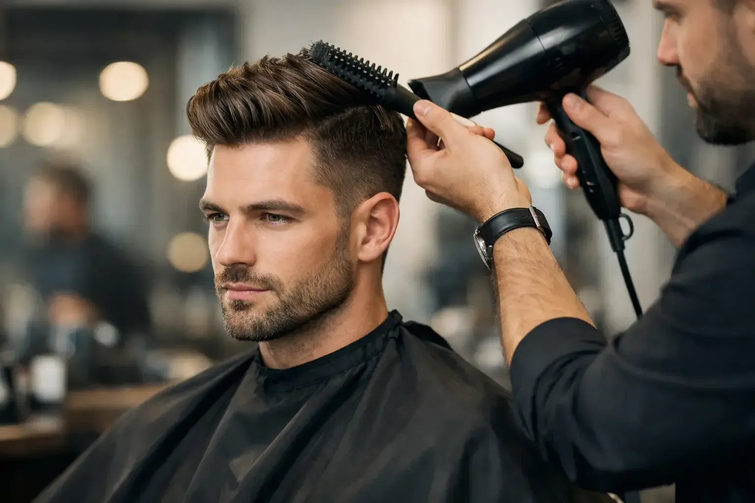 Men’s Haircut Styling Salon for a Sharper Look