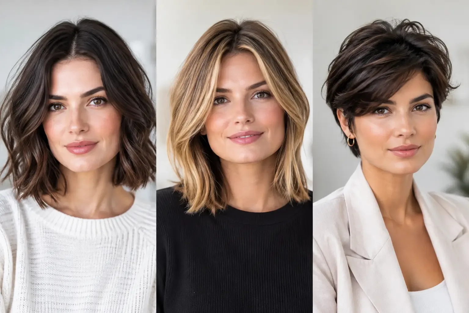 Square Face Haircuts That Feel Soft and Modern