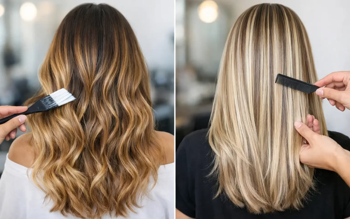 Which One Is Better, Balayage or Highlights?