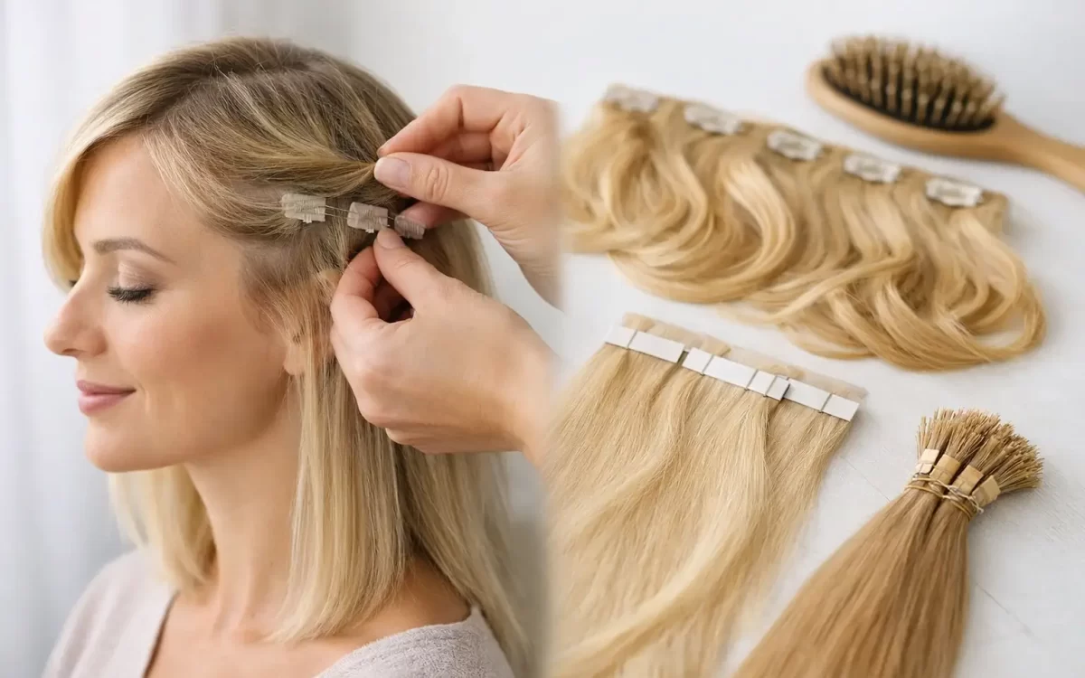 Best Hair Extensions for Fine Hair