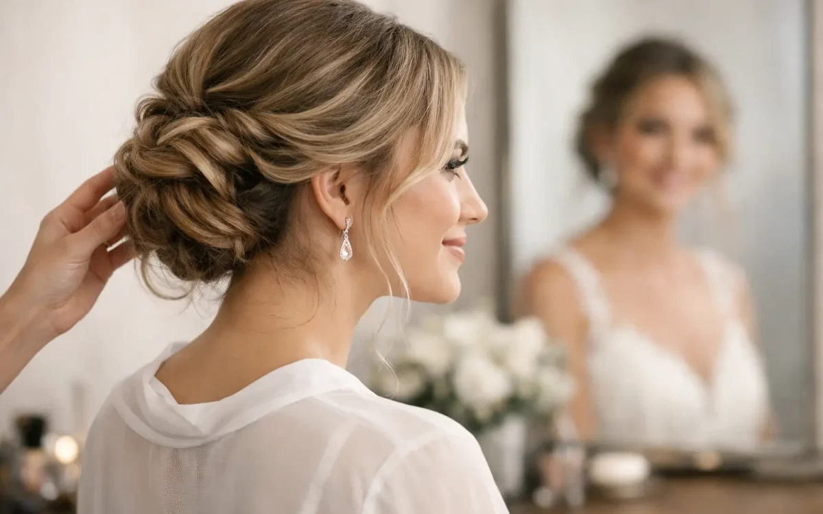 How to Choose a Bridal Updo That Feels Like You