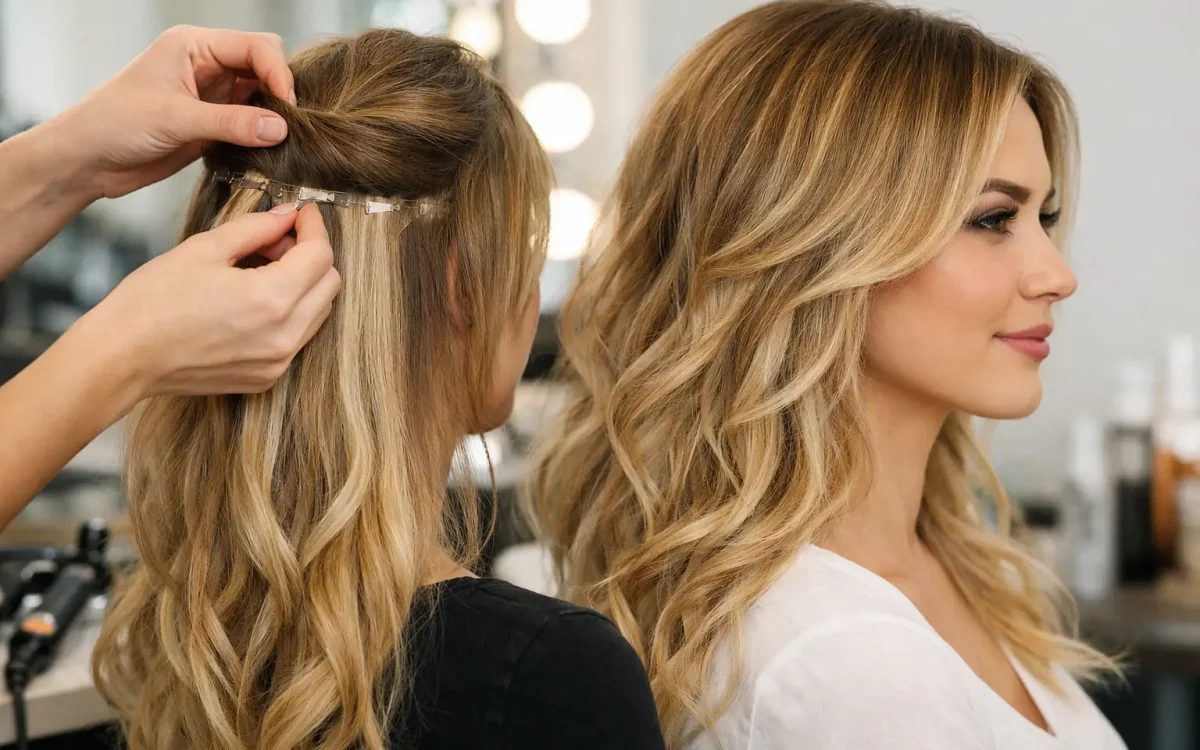 How to Style Hair Extensions for a Flawless Blend