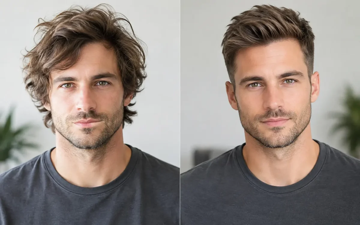 A Men's Haircut Makeover That Changes Everything