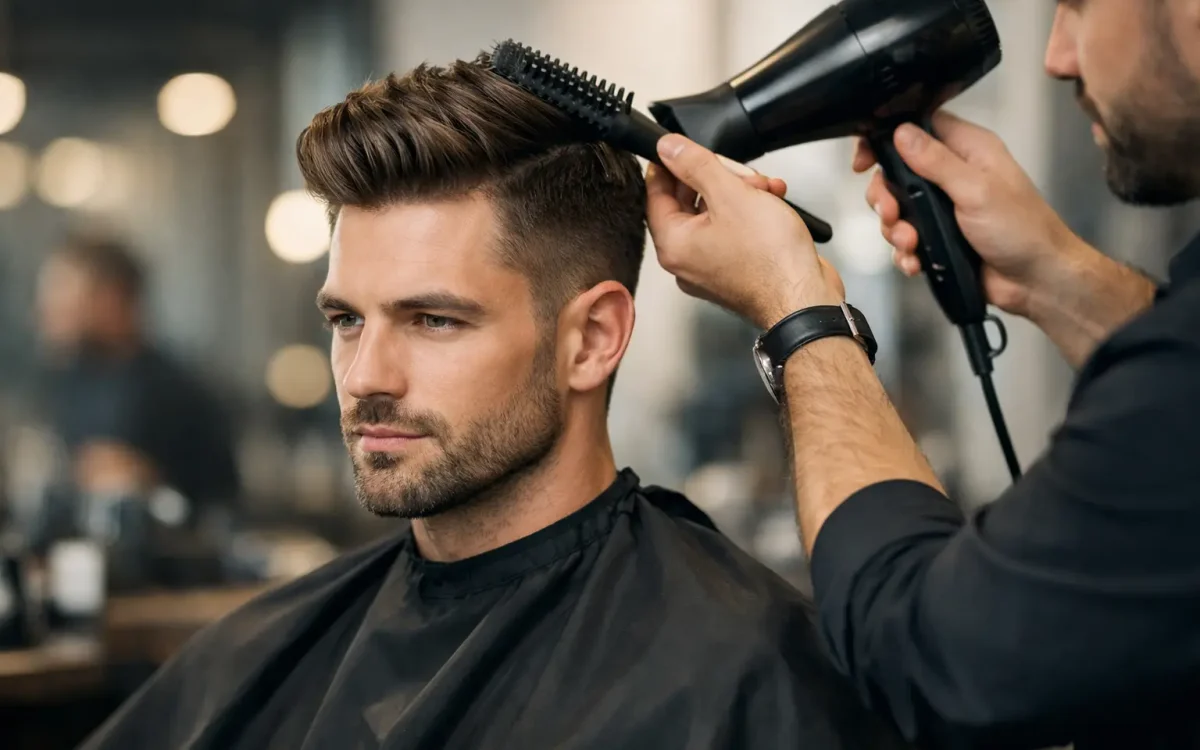 Men’s Haircut Styling Salon for a Sharper Look